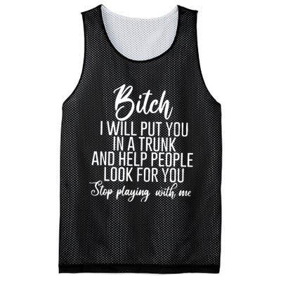 Funny Bitch Shirt Offensive Funny Shirt Funny Saying Mesh Reversible Basketball Jersey Tank