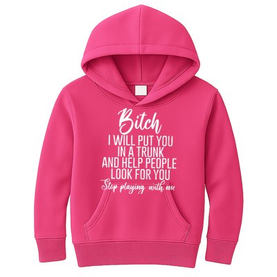 Funny Bitch Shirt Offensive Funny Shirt Funny Saying Kids Hoodie