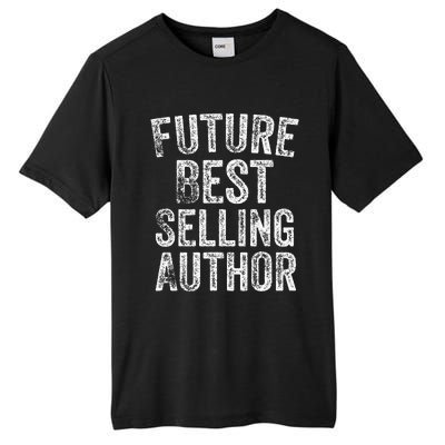 Future Best Selling Author Poetry Gifts For Writers Poets Tall Fusion ChromaSoft Performance T-Shirt