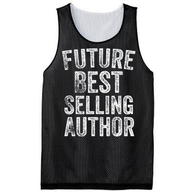 Future Best Selling Author Poetry Gifts For Writers Poets Mesh Reversible Basketball Jersey Tank