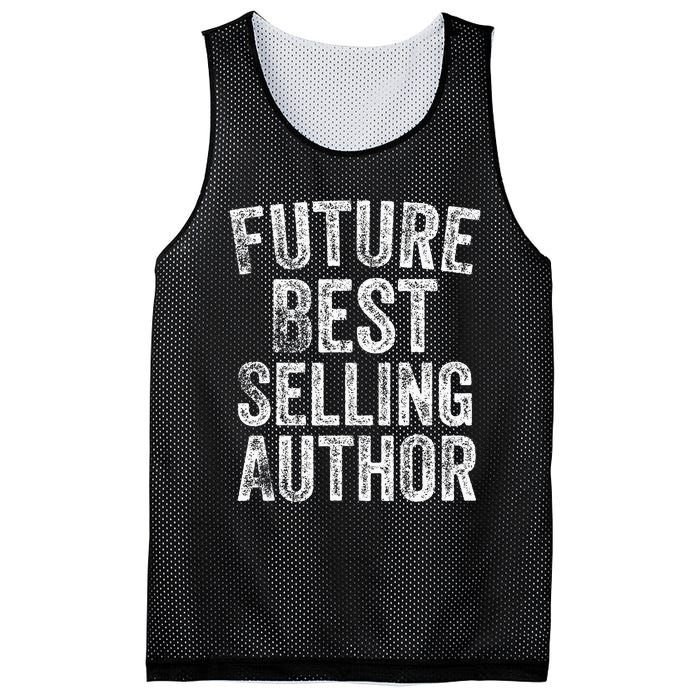 Future Best Selling Author Poetry Gifts For Writers Poets Mesh Reversible Basketball Jersey Tank