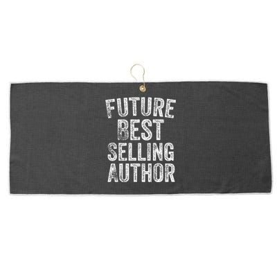 Future Best Selling Author Poetry Gifts For Writers Poets Large Microfiber Waffle Golf Towel