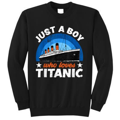 For Boy S Who Just Love The Rms Titanic Sweatshirt