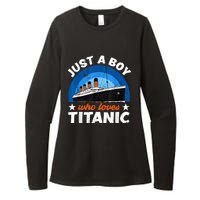 For Boy S Who Just Love The Rms Titanic Womens CVC Long Sleeve Shirt