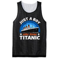 For Boy S Who Just Love The Rms Titanic Mesh Reversible Basketball Jersey Tank