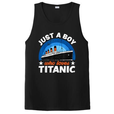 For Boy S Who Just Love The Rms Titanic PosiCharge Competitor Tank