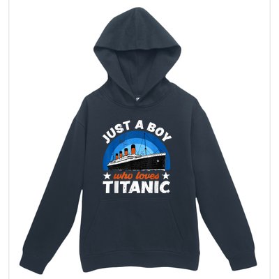 For Boy S Who Just Love The Rms Titanic Urban Pullover Hoodie