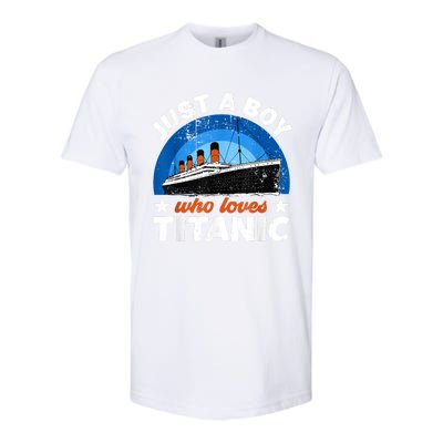 For Boy S Who Just Love The Rms Titanic Softstyle CVC T-Shirt