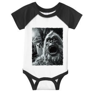 Funny Bigfoot Sasquatch Halloween Infant Baby Jersey Bodysuit