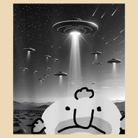 Funny Blobfish Selfie Ufos Ailen Retro Women Graphic Drawstring Bag