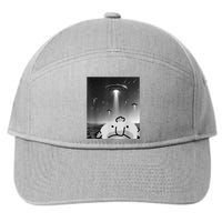 Funny Blobfish Selfie Ufos Ailen Retro Women Graphic 7-Panel Snapback Hat