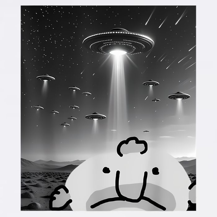 Funny Blobfish Selfie Ufos Ailen Retro Women Graphic Cooling Performance Long Sleeve Crew