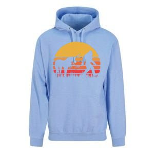 Funny Bigfoot / Sasquatch And Unicorn Cool Gift Believe! Unisex Surf Hoodie