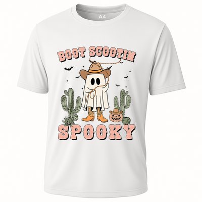 Funny Boot Scootin Spooky Cowboy Ghost Halloween Performance Shirt