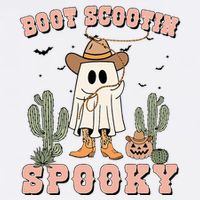 Funny Boot Scootin Spooky Cowboy Ghost Halloween Magnet