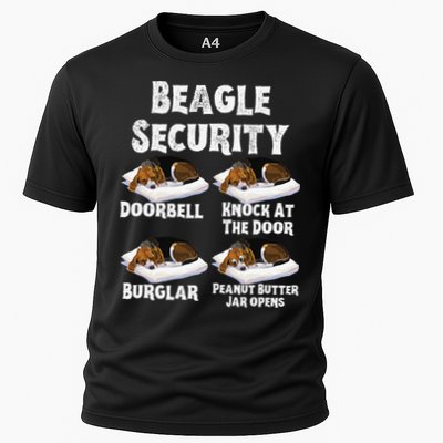 Funny Beagle Security Dog Lover animal Performance Shirt