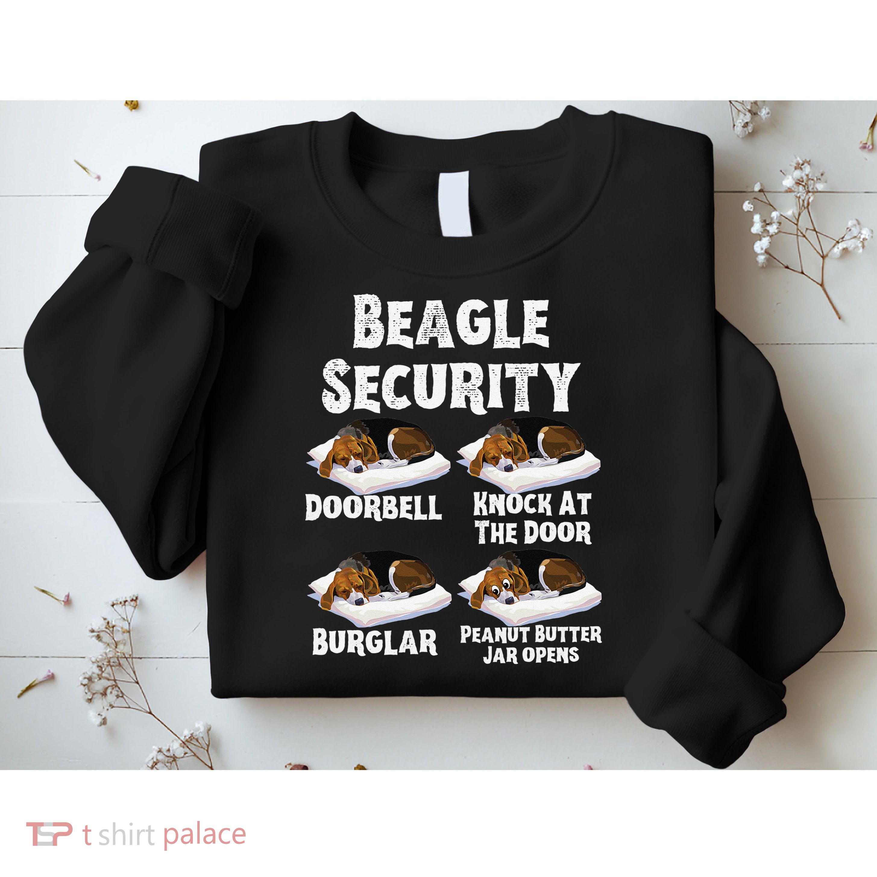 Funny Beagle Security Dog Lover animal Sweatshirt