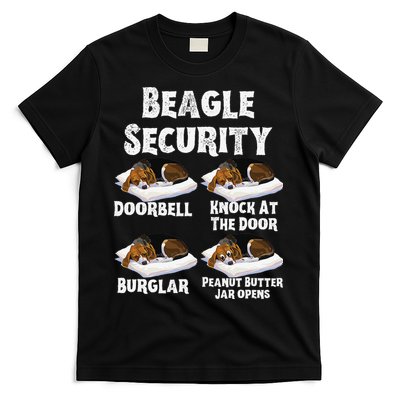 Funny Beagle Security Dog Lover animal T-Shirt