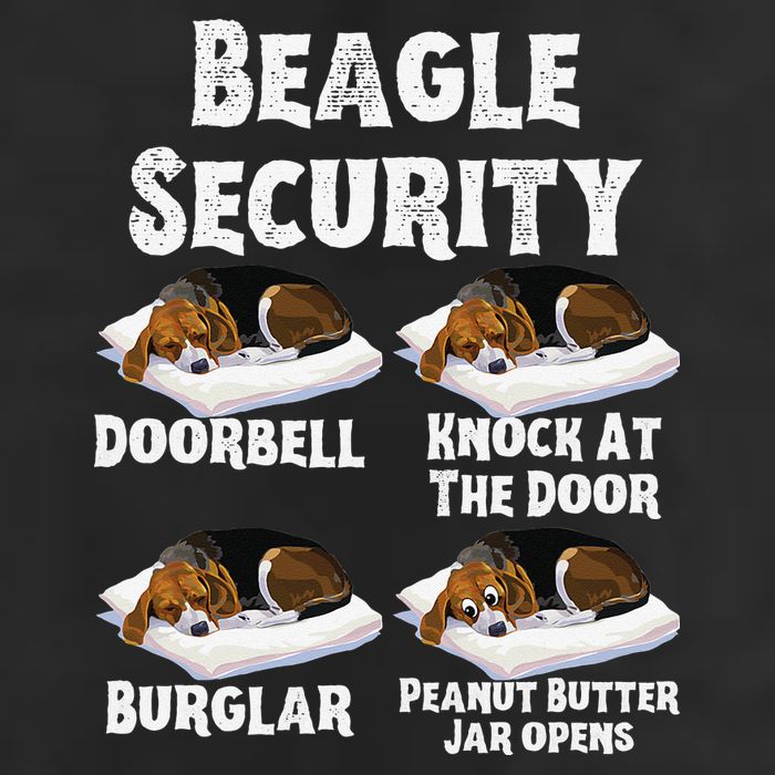 Funny Beagle Security Dog Lover animal 11oz C Handle Ceramic Mug