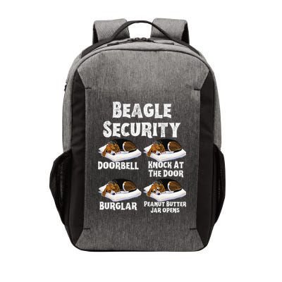 Funny Beagle Security Dog Lover animal Vector Backpack