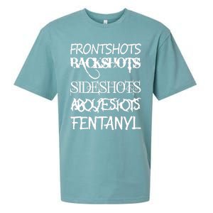 Frontshots Backshots Sideshots Aboveshots Fentanyl Sueded Cloud Jersey T-Shirt