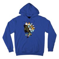 Floral Butterfly She Believed She Could So That She Did Gift Hoodie