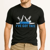 Funny Bladesmith Swiss I’Ve Got This Knife Day Cooling Performance Crew T-Shirt