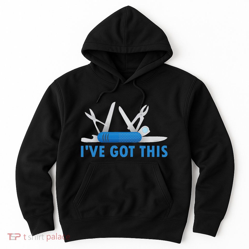 Funny Bladesmith Swiss I’Ve Got This Knife Day Hoodie