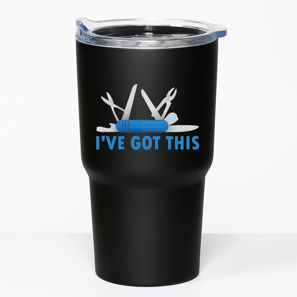 Funny Bladesmith Swiss I’Ve Got This Knife Day Tumbler