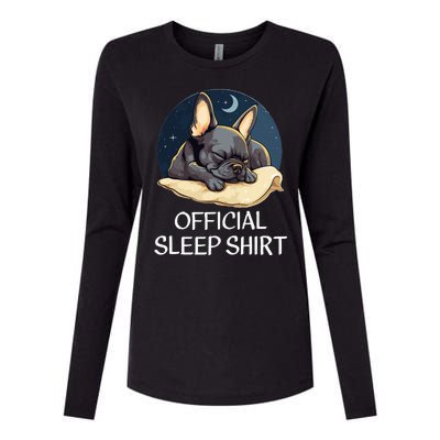 French Bulldog Sleep For Frenchie Lover Womens Cotton Relaxed Long Sleeve T-Shirt