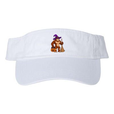 Funny Bigfoot Sasquatch Witch Halloween Costume Visor