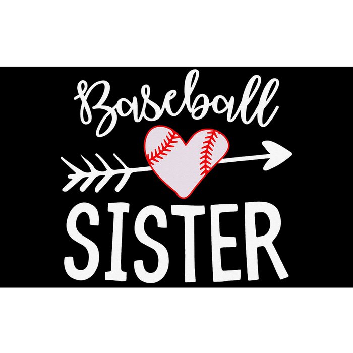 Funny Baseball Sister quote Sister cool Baseball Sister Bumper Sticker