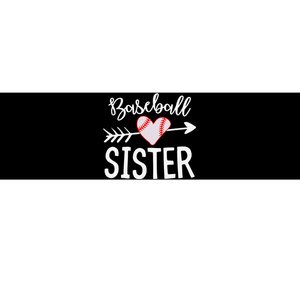 Funny Baseball Sister quote Sister cool Baseball Sister Bumper Sticker