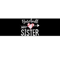 Funny Baseball Sister quote Sister cool Baseball Sister Bumper Sticker