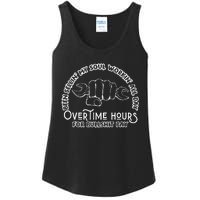 Funny Been Sellin My Soul Workin All Day Overtime Hours Ladies Essential Tank