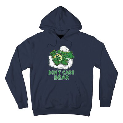 Funny Bear Smoking Weed Cannabis Marijuana 420 Stoner Gift Hoodie