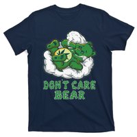 Funny Bear Smoking Weed Cannabis Marijuana 420 Stoner Gift T-Shirt