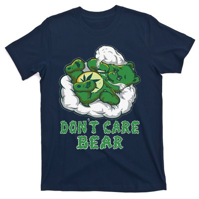 Funny Bear Smoking Weed Cannabis Marijuana 420 Stoner Gift T-Shirt