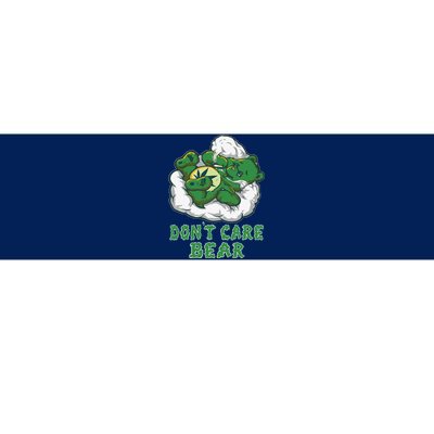 Funny Bear Smoking Weed Cannabis Marijuana 420 Stoner Gift Bumper Sticker