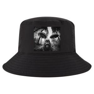 Funny Bigfoot Sasquatch Alien Ufo Cute Cool Comfort Performance Bucket Hat