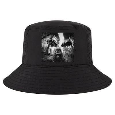 Funny Bigfoot Sasquatch Alien Ufo Cute Cool Comfort Performance Bucket Hat