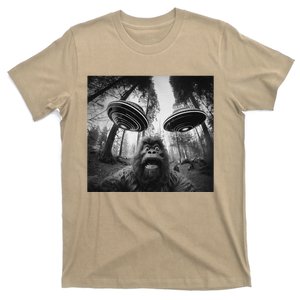 Funny Bigfoot Sasquatch Alien Ufo Cute T-Shirt