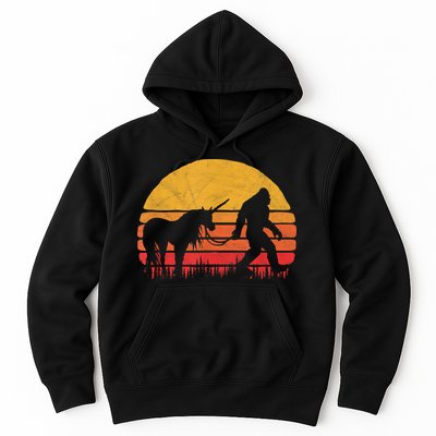Funny Bigfoot Sasquatch & Unicorn Legends! Hoodie