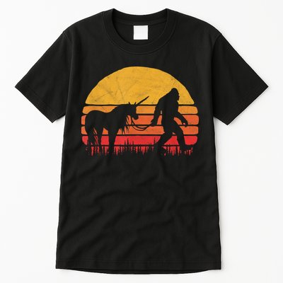 Funny Bigfoot Sasquatch & Unicorn Legends! Tall T-Shirt
