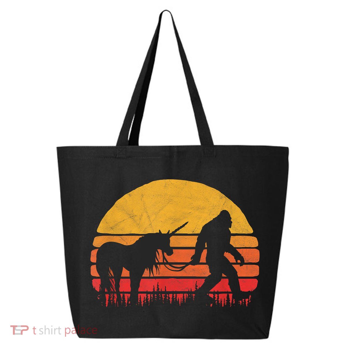Funny Bigfoot Sasquatch & Unicorn Legends! 25L Jumbo Tote