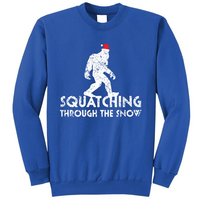 Funny Bigfoot Santa Christmas Gift Sweatshirt