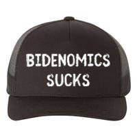 Funny Bidenomics Sucks Fun Novelty Gag Yupoong Adult 5-Panel Trucker Hat