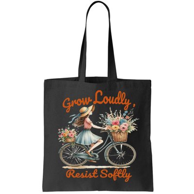Floral Bike Subtle 8647 Trump Resist ,boho Vintage Bag