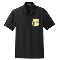 Funny Bigfoot Sasquatch Loch Ness Monster Introvert Bruh Dry Zone Grid Polo