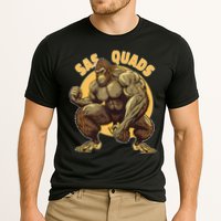 Funny Bigfoot Sas Quads Sasquatch Pun Funny Workout Performance Shirt